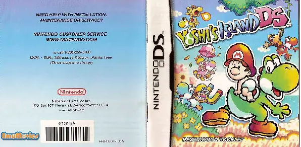 manual for Yoshi's Island DS